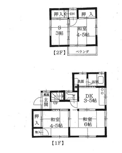 埼玉県比企郡小川町大字青山【一戸建】の間取り