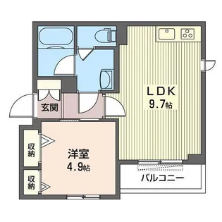 Serena Villa【2階】の間取り