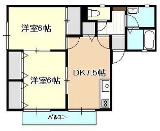 サンライフ川崎【1階】の間取り