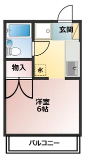 モンパレス太田第3 1【1階】の間取り