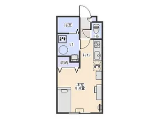 セレノ西4条【1階】の間取り