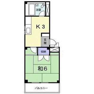 大阪府寝屋川市池田北町【マンション】の間取り