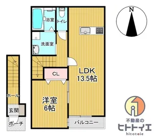 ALLEY(アレイ)11【2階】の間取り