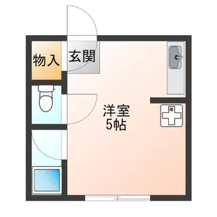 サンローズ小林【3階】の間取り
