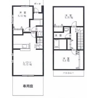 ティファナCの間取り