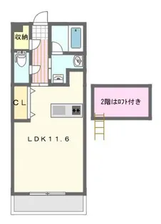 きらり【2階】の間取り