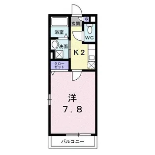 アザレア伊万里II【1階】の間取り