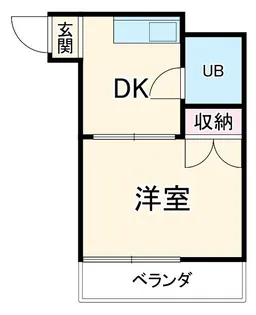 パークサイド長者町【4階】の間取り