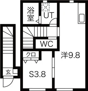ル・メイユール尼沼A棟【2階】の間取り