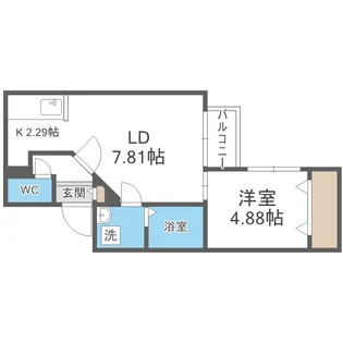 DESTINO Residencia715【2階】の間取り