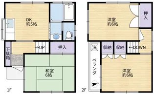 東京都江戸川区一之江3【一戸建】の間取り