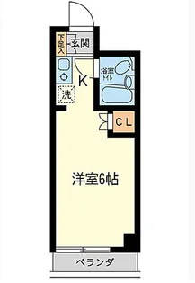 ルミエール八王子【3階】の間取り