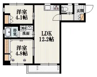 さくらPLAZA【2階】の間取り