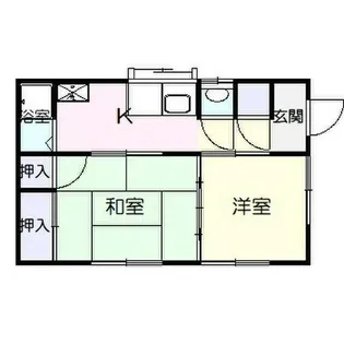 神奈川県平塚市上平塚【一戸建】の間取り