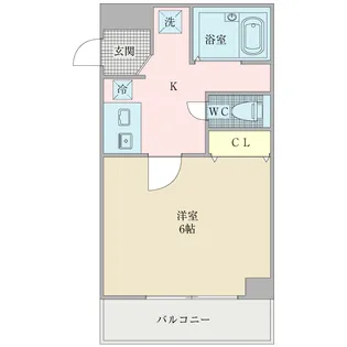 松本マンション【1階】の間取り