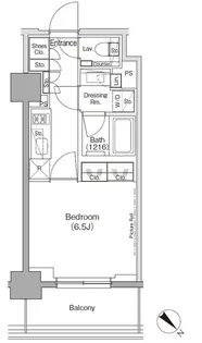 東京都中央区佃3【マンション】の間取り