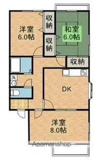 DOI鹿島【2階】の間取り