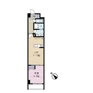 アルヴィータ【8階】の間取り