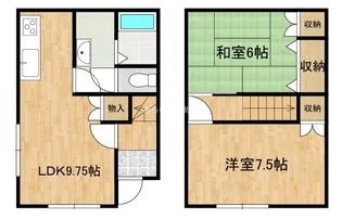静岡県浜松市中央区安松町【一戸建】の間取り