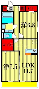 Pera【2階】の間取り