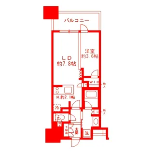 バウス藤沢【3階】の間取り