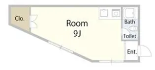 武田ビル【4階】の間取り