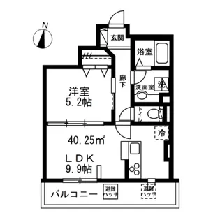 ラ・プラージュ【3階】の間取り
