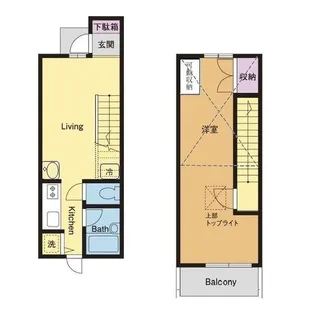 神奈川県厚木市戸室2【一戸建】の間取り