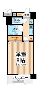 トップ矢部【4階】の間取り