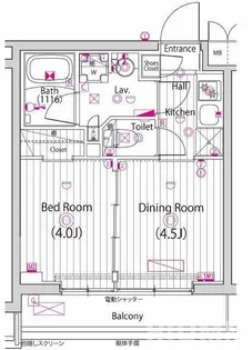 東京都練馬区豊玉中3【マンション】の間取り