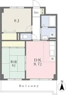 サザンヒルズ【3階】の間取り