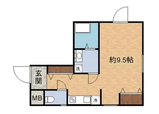 東京都目黒区上目黒2【マンション】の間取り