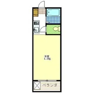 ゴールデンハイツ【2階】の間取り