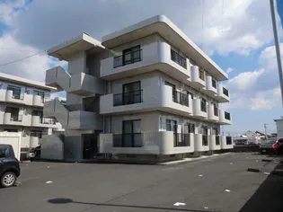 マンションシャルムB【1階】の外観