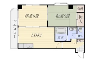 プレジデント武【3階】の間取り