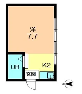 神功オーヤマンション【3階】の間取り