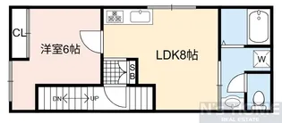 ジーク新喜多AP.【2階】の間取り