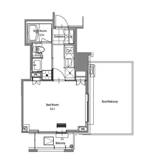 東京都目黒区青葉台3【マンション】の間取り