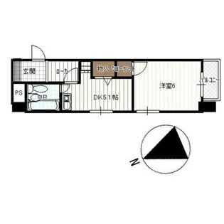 ダイアパレス尾張町【3階】の間取り