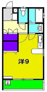 静清第一ハイツ【3階】の間取り