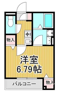 アンジュール綾瀬【3階】の間取り