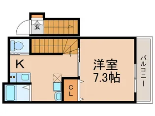 仮)グランパレスCoCo【2階】の間取り