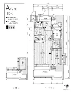 グランフォーレラグゼ平尾【9階】の間取り