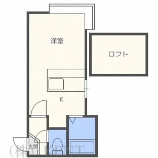 レバンテ琴似【3階】の間取り