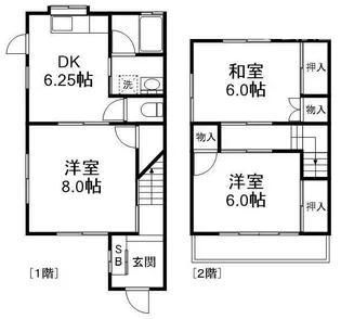 センチュリーハイム南柏A棟【1階】の間取り