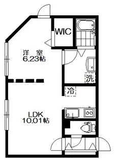 ブランシェ砧【4階】の間取り