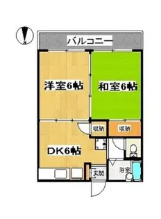 アクシス【1階】の間取り