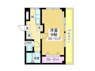 石井マンション【2階】の間取り