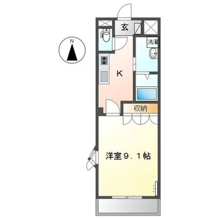 ロイヤル木の家 II番館【2階】の間取り