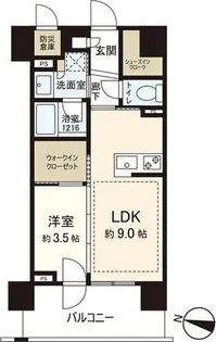 クリオ札幌グランクラス【2階】の間取り
